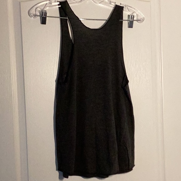 Women’s Dark Gray Tank Top - Picture 2 of 2